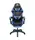 Крісло геймерське Kruger&Matz GX-150 з підставкою для ніг Black/Blue