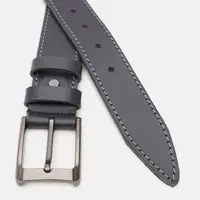 Чоловічий шкіряний ремінь Borsa Leather V1125FX45-navy