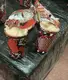 Босоножки женские красные на каблуке Б1472 38