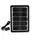 Зарядна станція сонячна панель CcLamp, USB вихід, потужність 8W. Black (163113)