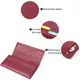 Практичный кошелек для женщин из натуральной кожи ST Leather 23098 Бордовый