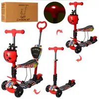 Самокат беговел I-Trike Maxi 5в1 JR3-058-L-WP8 красный