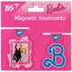 Закладка магнитная для книги YES Barbie friends 708109 2 шт