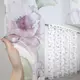 Готовая тюль (3х2,7м.) батист, коллекция "Flora". Цвет белый с сиреневым и салатовым. Код 1367т 42-0102