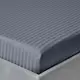 Двойная атласная кровать с листом на стальной резине CS2