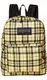 Городской рюкзак 25L Jansport Superbreak желтый в клетку