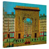 Картина на холсте Триумфальная арка 40x50 см (H4050_ISK005)