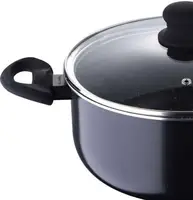 Каструля з мармуровим антипригарним покриттям на 4,4 л Bergner BG-7763-BK