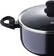 Кастрюля с мраморным антипригарным покрытием на 4,4 л Bergner BG-7763-BK