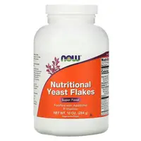 Натуральная добавка NOW Nutritional Yeast Flakes, 284 грамм