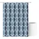 Шторка для ванны водонепроницаемая Bathlux 180x180 см с крючками, занавеска для ванной с рисунком
