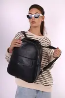Рюкзак женский черный код 7-9017
