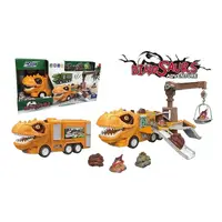 Дитяча парковка RJS Toys, інерційний механізм, 3 машинки, підйомний кран, 10 мелодій. Orange (149366)