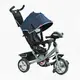 Детский велосипед 3-х колесный Best Trike, колесо пена, музыкальная фара, USB, Bluetooth. Dark blue (150261)