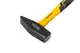 Молоток слесарный MASTERTOOL, 1000 г, HRC50, рукоятка фибергласовая, 320 мм. Yellow and Black (02-0910)