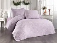 Wisreria lilac фланелевая постель. Полуторный размер. Belizza Турция.