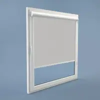 Рулонная штора Rolets Роял 2-815-950 95x170 см закрытого типа Светло-серая