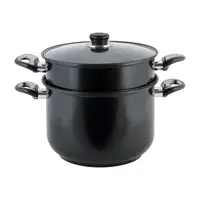 Пароварка 2-х уровневая Kamille KM-5831 26х26 см