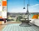 Фотообои текстурированные, виниловые Эйфелева башня, 250х380 см, fo01inV_ar10341