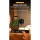 Зарядка Qi 4in1 Wireless Charger XYJ A37 |5-15W, Watch/Airpods/Phone, RGB light/Clock|