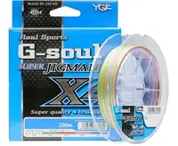 Шнур YGK Super Jig Man X8 (мультиколор) 200м 0.128мм 7кг / 15lb (5545-00-57)