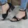Женские босоножки Fashion Yemma 2665 37 размер 24 см Черный