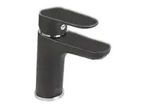 Смеситель для умывальника Santan KEVON CHIC 81NC8123 Black с донным клапаном