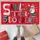 Коврик придверный с принтом Santa please stop here 45x75x0,4 см (KOV_20S023)
