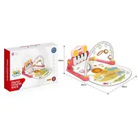 Ігровий килимок Baby Home Textile HE-36 з підсвічуванням музикою Bluetooth 84х65х44 см. Multicolor (171979)