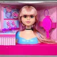Голова для зачісок "Fashin stylist", рожева