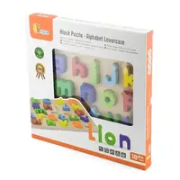 Дерев'яний пазл Viga Toys Англійська алфавіт малі літери (50125)