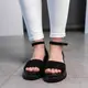 Женские босоножки Fashion Sage 3634 41 размер 26 см Черный