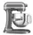 Кухонная машина KitchenAid Artisan 5KSM70SHXEСU 375 Вт серебристая