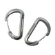 Карабін Mobi Garden Steel 60мм 2 шт NXLQI72001 grey