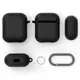 Чехол силиконовый Spigen для наушников AirPods 2/1 , Black (066CS24808)