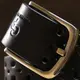 Ремень мужской Grande Pelle 11066 джинсовый Черный