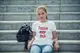 Футболка женская "Passion Never Fails", Белый, XXL, английский