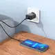 Адаптер сетевой BOROFONE Type-C to Lightning Cable Power single port charger set BA71A |1Type-C, 20W/3A, PD/QC|