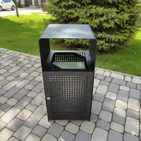 Урна уличная с перфорацией 40 л