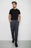 Спортивные штаны мужские на флисе, цвет серый, 238R135