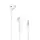 Наушники с выходом под 3.5mm Headphone Plug, Белые