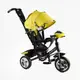 Детский велосипед 3-х колесный BestTrike 6588 поворотное сиденье фара музыкальная. Yellow (165991)