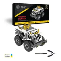 Коллекционная модель-конструктор Metal Time Trophy Hunter механический внедорожник MT056