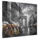 Картина на холсте Триумфальная арка Париж 40x50 см (H4050_ISK006)