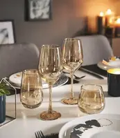 Набір келихів для вина Luminarc Celeste Golden Honey P9304 350 мл 4 шт
