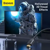Кабель BASEUS high definition Series HDMI 4K To HDMI 4K Adapter Cable |5m, 4K, HDMI2.0| (CAKGQ-D01)