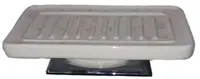 Мильниця квадратна, керам+метал AQUAVITA Epic KL-93608A, 2-й сорт
