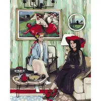 Картина по номерам "В гости к искусству @Виктория Коваленко" ★★★★