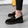Лоферы женские Fashion Rusty 3561 41 размер 25,5 см Черный