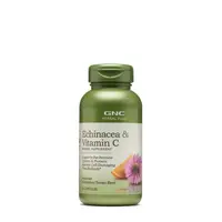 Натуральная добавка GNC Herbal Plus Echinacea &amp; Vitamin C, 60 капсул